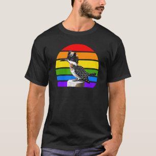 T-shirt Martin-pêcheur d'Amérique Diversité des oiseaux ch