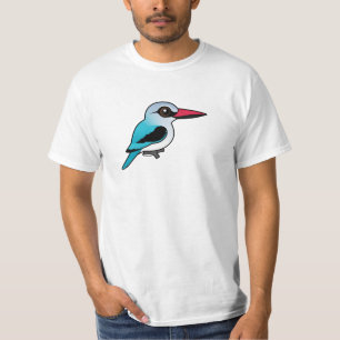 T-shirt Martin-pêcheur de région boisée de Birdorable