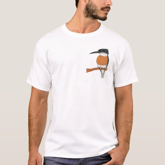 T-shirt martin pêcheur géant (Devant)