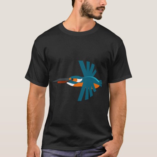 T-shirt Martin-pêcheur Kingy (Devant)