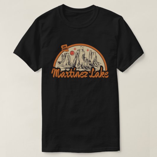 T-Shirt Martinez Lake, Arizona (Design devant)