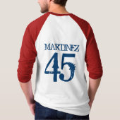 T-shirt Martinez (médias Rojas) (Dos)