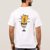 T-shirt martini-chat (Dos)