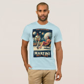 T-shirt Martini Space Travel Affiches Emplacements du film (Devant entier)