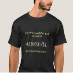 T-shirt Martini vin de bière unique élégant Nom<br><div class="desc">Amusez-vous avec ça — pour vous-même ou comme un grand cadeau. Vous n'avez jamais pensé à l'alcool de la même façon — avec seulement quelques améliorations — le verre à bière, le verre à martini et, bien sûr, le verre à vin. Le bar "assistant" — élégant, sophistiqué et simple —...</div>