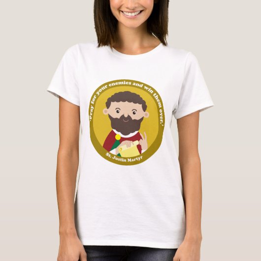 T-shirt Martyr de St. Justin (Devant)