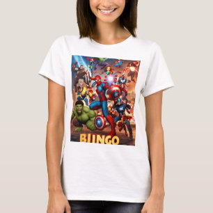 T-shirt Marvel Bingo Heroes