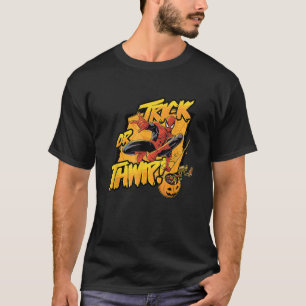 T-shirt Marvel Classique Halloween Spider Man Trick Or Thw
