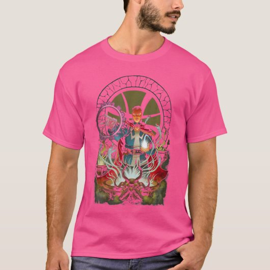 T-shirt Marvel Comics Retro Classic Doctor Strange Magic S (Devant)