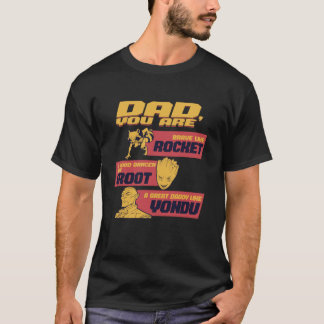 T-shirt Marvel Gardiens De La Roquette Galaxy Yondu Père