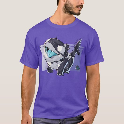 T-shirt Marvel Rivals Jeff Le Requin Terrestre Duo Dévoran (Devant)
