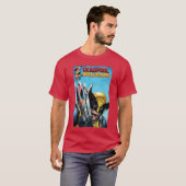 T-shirt Marvel Studios Deadpool Wolverine Comic Cover Homa (Devant entier)