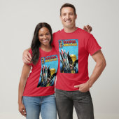T-shirt Marvel Studios Deadpool Wolverine Comic Cover Homa (Unisexe)