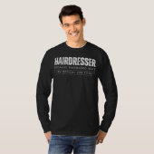 T-shirt Marvel Stylistique rit : Coiffeur - Parce que Sup (Devant entier)