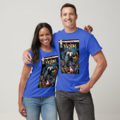 T-shirt Marvel Venom Lethal Pileup Couverture de Comic fri (Unisexe)