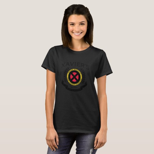 T-shirt Marvel X-Men Xavier Institute for Higher Learning (Devant entier)