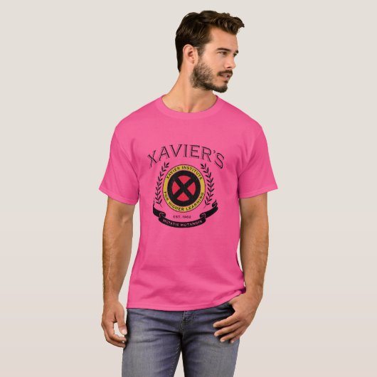 T-shirt Marvel X-Men Xavier Institute for Higher Learning (Devant entier)