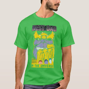 T-shirt Marvelhanos Meilleur Papa Danshe Univers Comic Fêt
