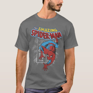 T-shirt Marvelhe Amazing SpiderMan Affiche de bande dessin