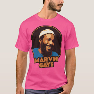 T-shirt Marvin Gaye les années 70 Design