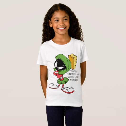 T-Shirt MARVIN LE MARTIAN™ agacé (Devant entier)