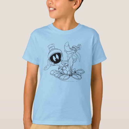 T-shirt MARVIN LE MARTIAN™ et K-9 (Devant)