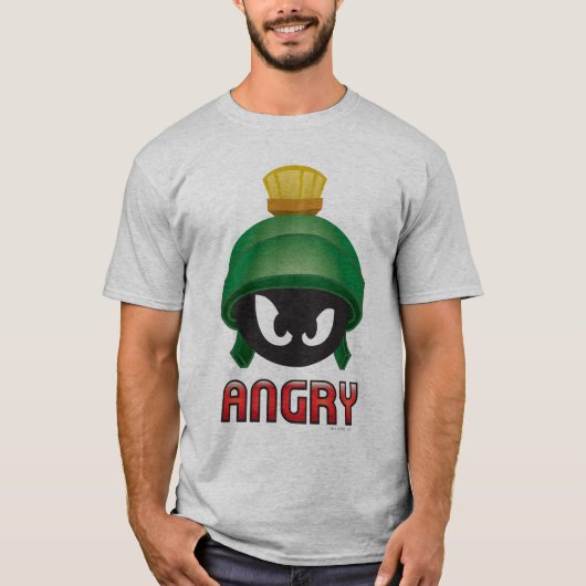 T-shirt MARVIN MARTIAN™ Angry Emoji (Devant)