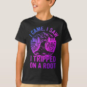 T-shirt Marvin Mickelson Design Co. I Came I Saw I Tripped (Devant)