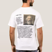 T-shirt Marx (Dos)