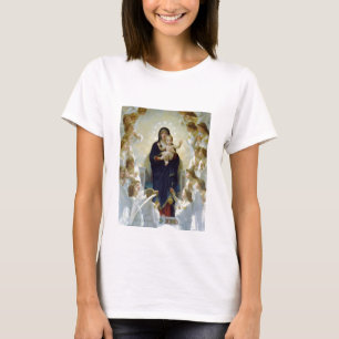 T-shirt Mary avec des anges - Regina Angelorum
