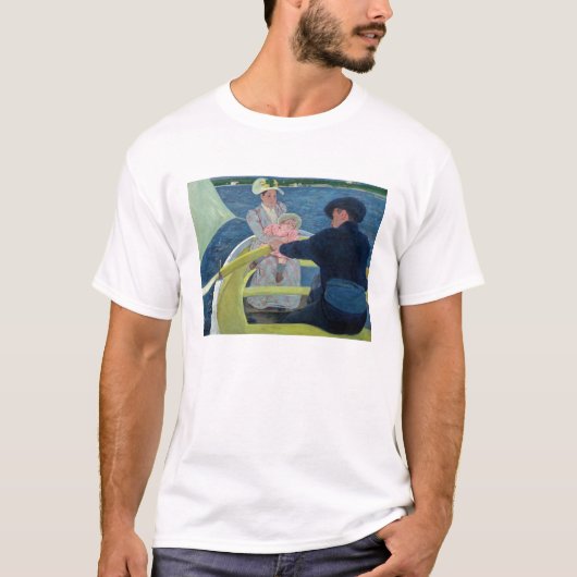 T-shirt Mary Cassatt - La fête de la navigation (Devant)