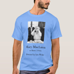 T-shirt Mary MacLaren in Chaussures (1916) dir. par Lois W