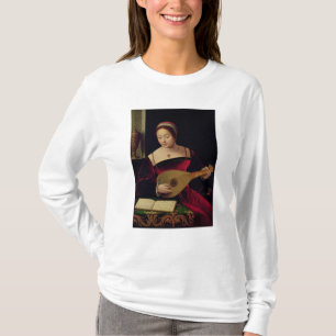 T-shirt Mary Magdalene jouant le luth