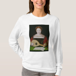T-shirt Mary Magdalene jouant un luth