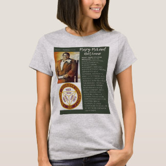 T-shirt Mary McLeod Bethune - Personnages de l'histoire am
