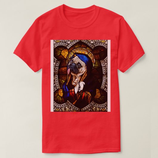 T-shirt Mary Pug (Design devant)