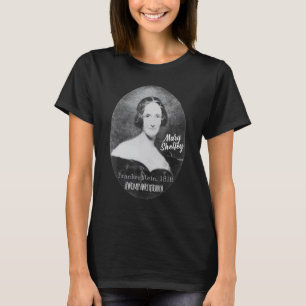T-shirt Mary Shelley Frankenstein Horreur gothique