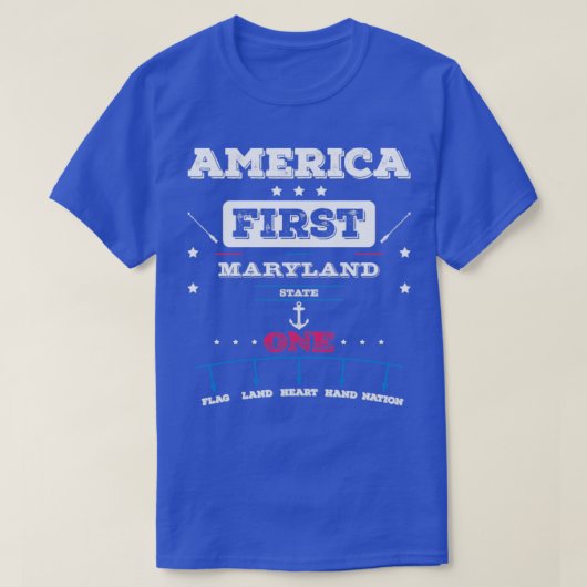 T-shirt maryland37 (Design devant)