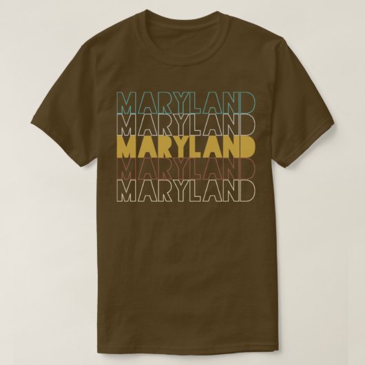 T-shirt Maryland6 (Design devant)