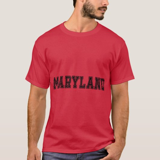 T-shirt maryland 19 (Devant)