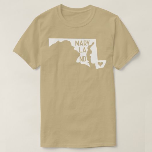 T-shirt maryland 5 (Design devant)