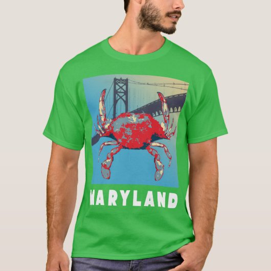 T-shirt Maryland 68 (Devant)