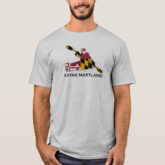 T-shirt Maryland Kayaker (Devant)