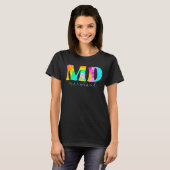 T-shirt Maryland Md Tie Dye (Devant entier)