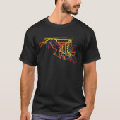 T-shirt maryland pride flou (Devant)