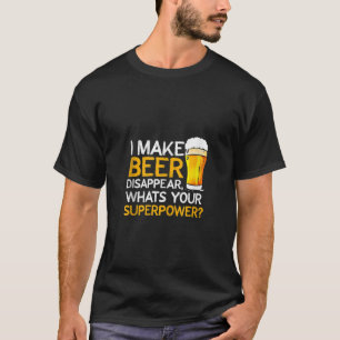 T-shirt Mas Cerveza Por Favoriser les hommes
