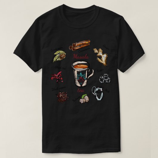 T-shirt Masala Tea (Design devant)