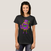 T-shirt Mascarade Jester Donut Masquerade Masque Mardi Gra (Devant entier)