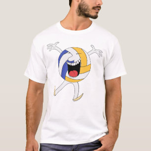 T-shirt Mascotte de cheer de volley