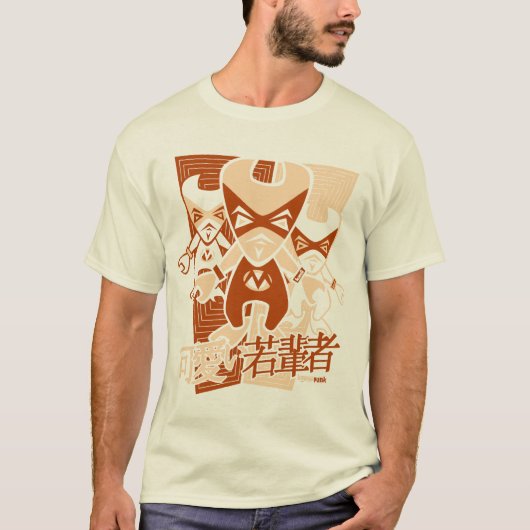 T-shirt Mascotte de muscle (Devant)